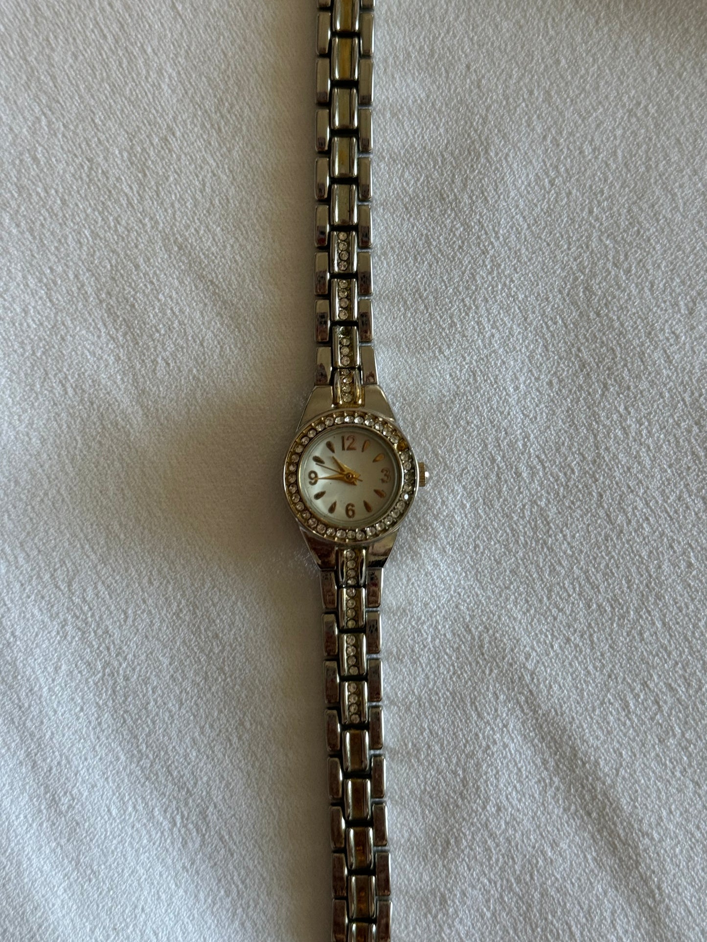 Vintage Small Watch Gold / Silver