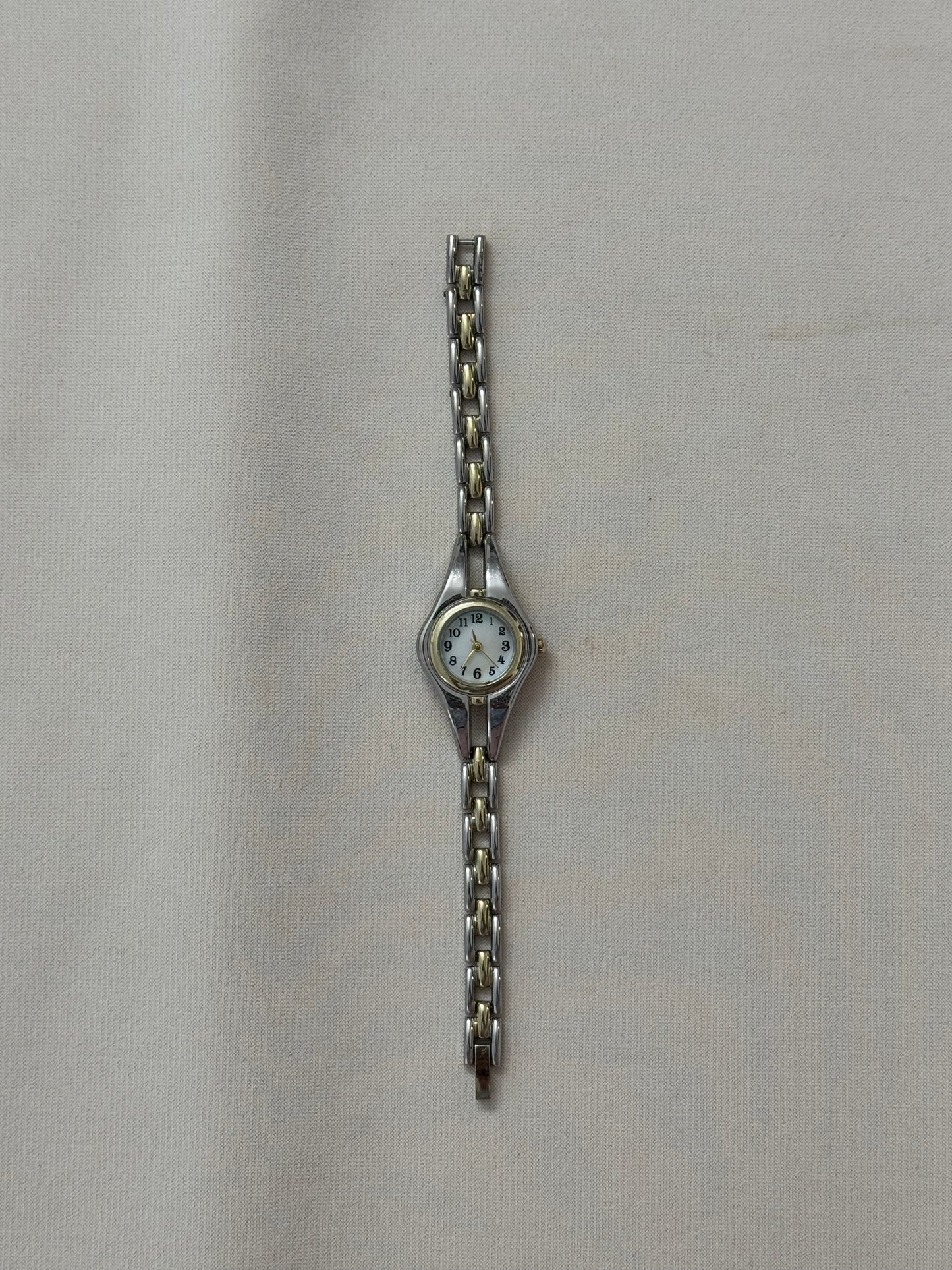 Quartz gold / silver Watch