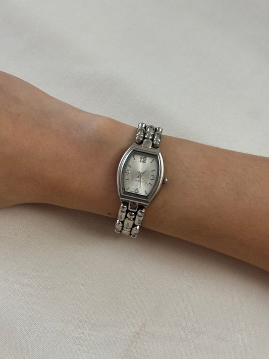 Silver Tone Watch Quartz